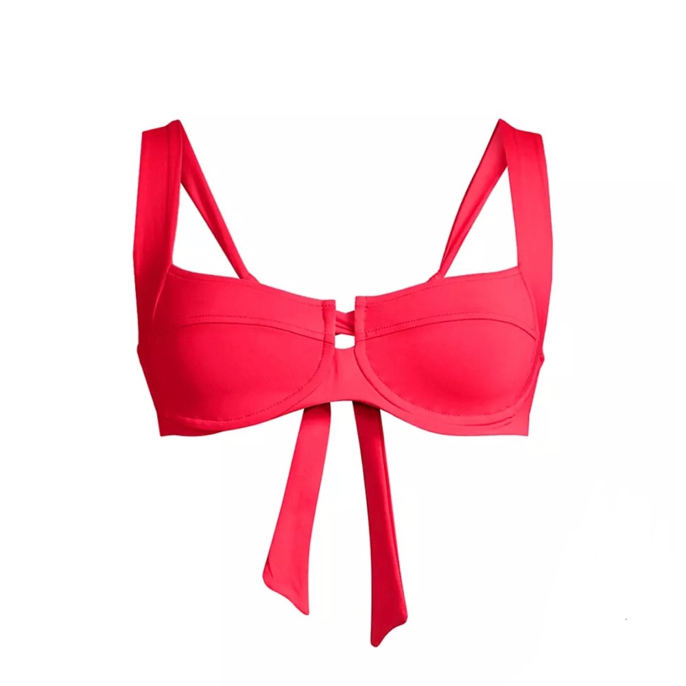 L*space Camilla top in lipstick red